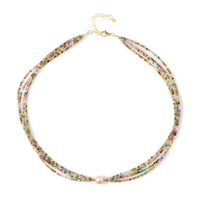Collana in argento con Perla d'Acqua Dolce Pesca (Riya)