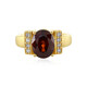 Anello in argento con Zircone Cognac