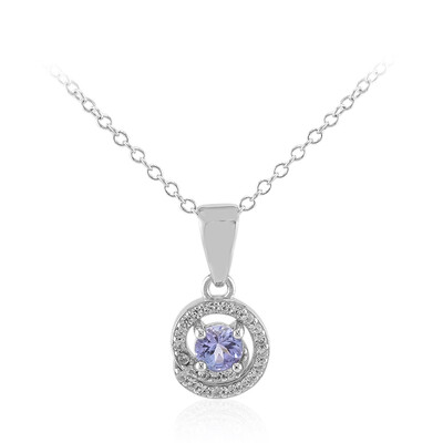 Collana in argento con Tanzanite