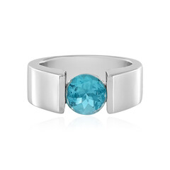 Anello in argento con Apatite Blu