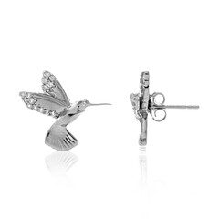 Orecchini in argento con Zircone (Dallas Prince Designs)