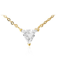 Collana in argento con Topazio Bianco