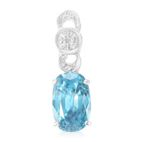 Ciondolo in argento con Zircone Ratanakiri