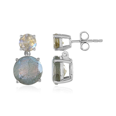 Orecchini in argento con Labradorite