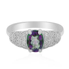 Anello in argento con Quarzo Mistico