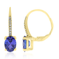 Orecchini in oro con Tanzanite AAA (CIRARI)