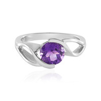 Anello in argento con Ametista Siberiana