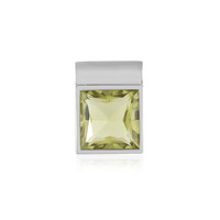 Ciondolo in argento con Quarzo Limone