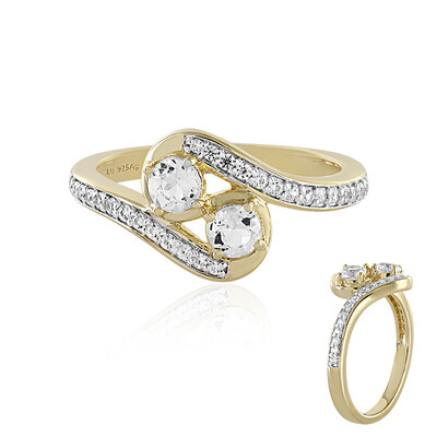 Anello in argento con Danburite