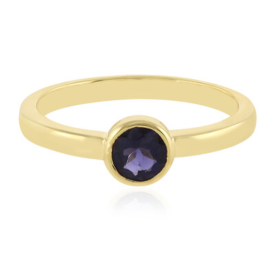Anello in argento con Iolite