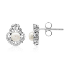 Orecchini in argento con Perla di Acqua Dolce