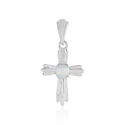 Ciondolo in argento con Opale di Welo