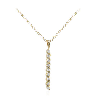 Collana in argento con Diamante I3 (I)