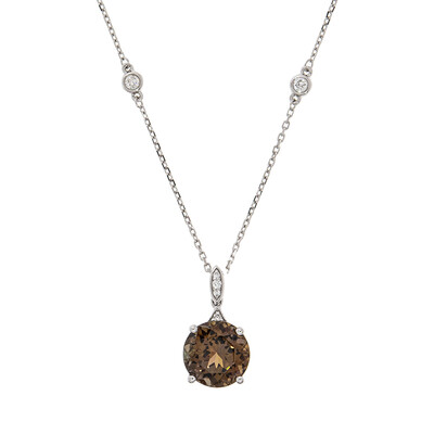 Collana in oro con Tanzanite (non riscaldata) (CIRARI)