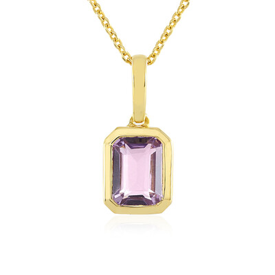 Collana in argento con Ametista Rose de France