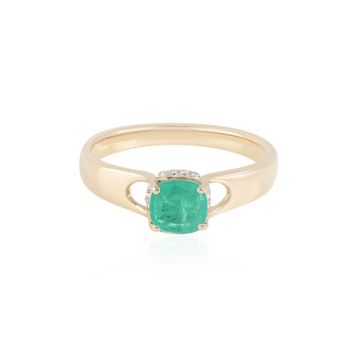 Anello in oro con Smeraldo Russo (de Melo)