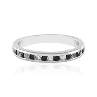Anello in argento con Spinello Nero