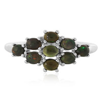 Anello in argento con Opale Mezezo