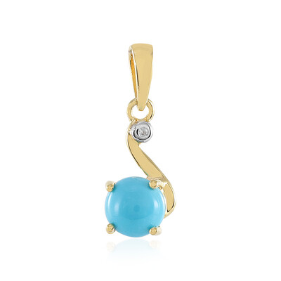Ciondolo in argento con Turchese
