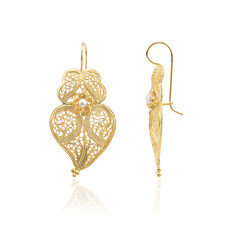 Orecchini in argento con Perla d'Acqua Dolce Bianca (Joias do Paraíso)