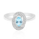 Anello in argento con Apatite Diego Suarez