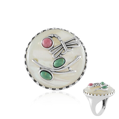 Anello in argento con Madreperla (Desert Chic)