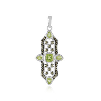 Ciondolo in argento con Peridoto