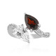 Anello in argento con Topazio Bianco