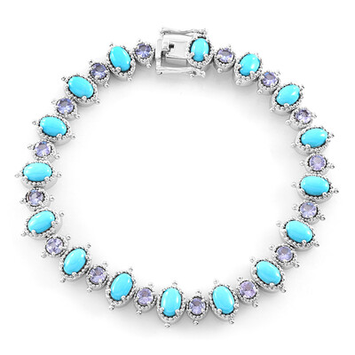 Bracciale in argento con Turchese Sleeping Beauty (Dallas Prince Designs)