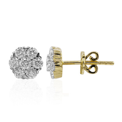 Orecchini in oro con Diamante IF (D) (Annette)