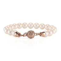 Bracciale in oro con Perla Akoya (TPC)
