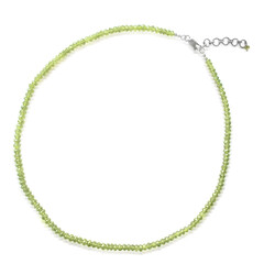 Collana in argento con Peridoto