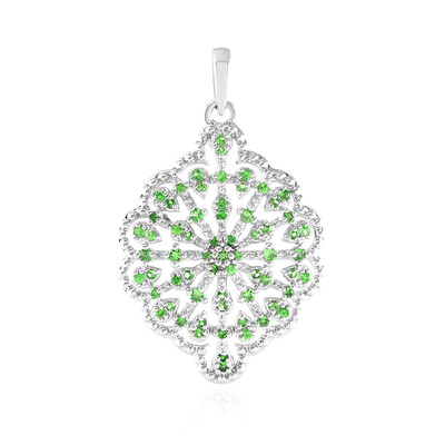 Ciondolo in argento con Tsavorite