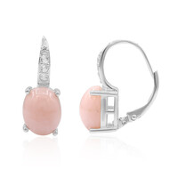 Orecchini in argento con Opale Rosa