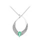 Collana in oro con Smeraldo Zambia AAA (CIRARI)