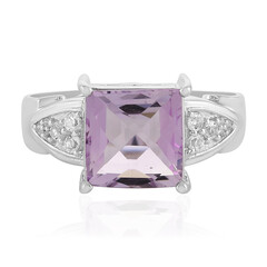 Anello in argento con Ametista Rose de France