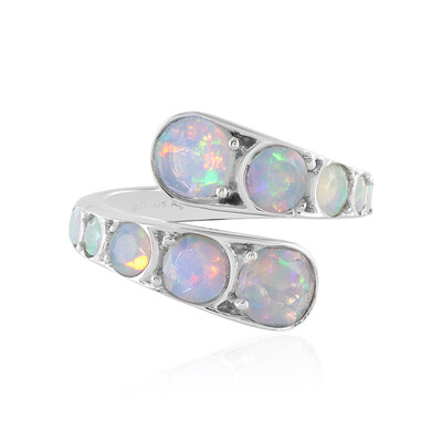 Anello in argento con Opale di Welo (de Melo)