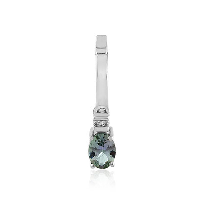 Ciondolo in argento con Tanzanite (non riscaldata)
