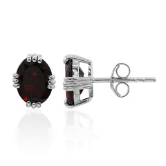 Orecchini in argento con Granato