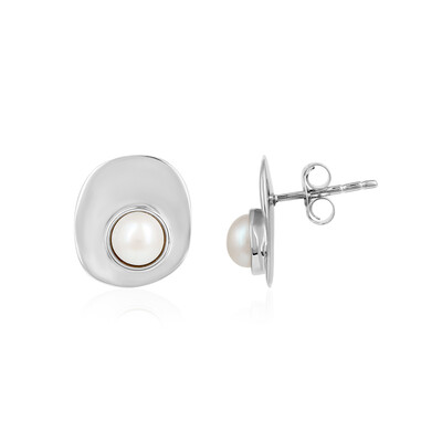 Orecchini in argento con Perla di Acqua Dolce