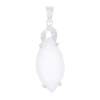 Ciondolo in argento con Agata Glitter
