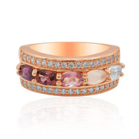 Anello in argento con Rodolite