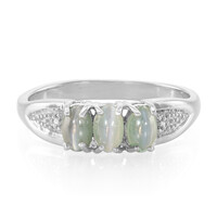 Anello in argento con Alessandrite Occhio di Gatto