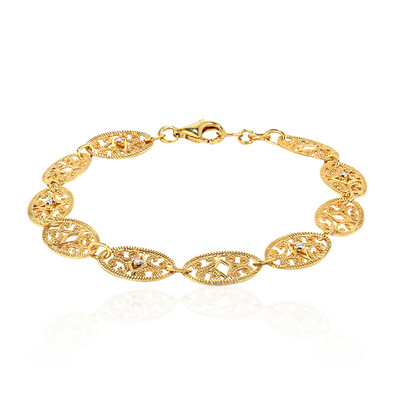Bracciale in argento con Diamante PK (I)