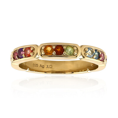 Anello in argento con Citrino