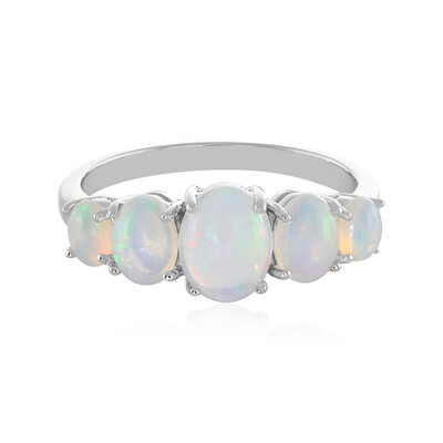 Anello in argento con Opale di Welo
