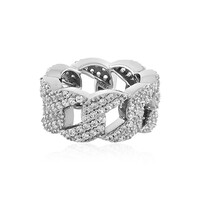 Anello in argento con Zircone