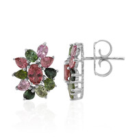 Orecchini in argento con Tormalina Rosa