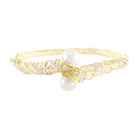 Bracciale in oro con Perla di Acqua Dolce (Ornaments by de Melo)