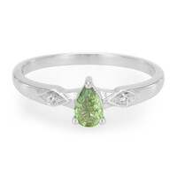 Anello in argento con Tormalina Cromo